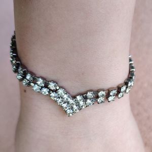 7″ rhinestone bracelet